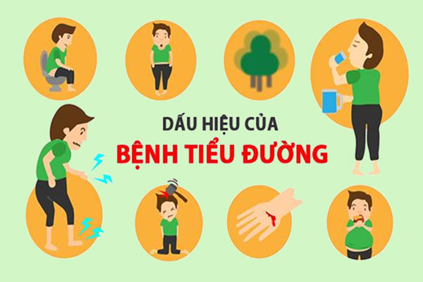 Các dấu hiệu của bệnh đái tháo đường 